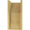 Ekena Millwork 8"W x 8"D x 16"H Wide Crestline Rough Cedar Woodgrain TimberThane Corbel, Primed Tan CORUR08X08X16CRERCPR - alternate 6